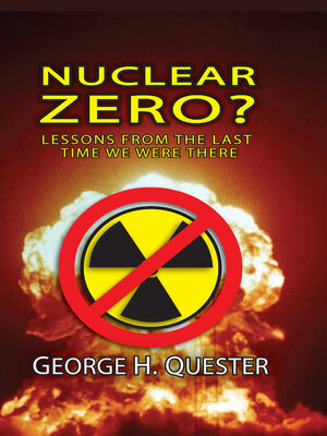 cover image of Nuclear Zero?